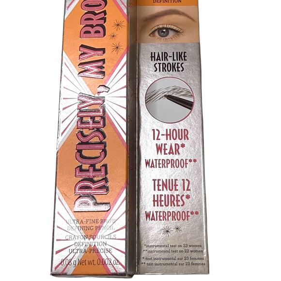 Precisely, My Brow Pencil Waterproof Eyebrow Definer Shade #3 Warm Light Brown - Picture 6 of 11